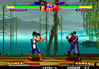 사스케 공략(기술표, 연속기)- 닌자마스터즈